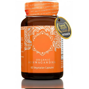 True Veda USDA Organic KSM-66 Ashwagandha Supplements | Organic Ashwagandha for Women & Men | High Strength KSM 66 Capsules | Premium Aswagandha | Ashwaganda Root Extract | 60 Capsules