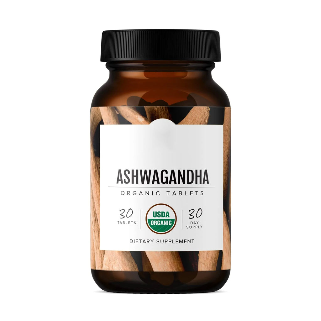Truvani Organic Ashwagandha | Daily Energy, Positive Mood Support, Supports Brain Health | Supports Muscle Growth and Endurance | Healthy Sleep Support | Non-GMO | 30 Day Supply