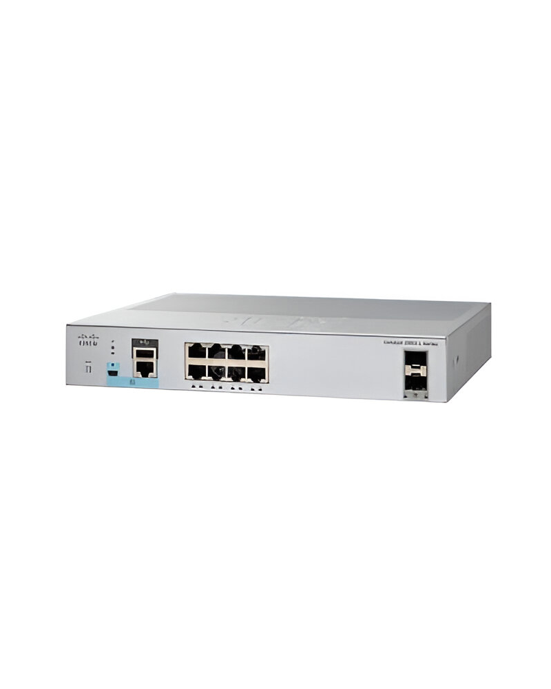 WS-C2960L-8TS-LL|Cisco Catalyst 2960-L Series 8-Ports 10/100/1000BASE-T Ethernet Rack-mountable Managed Network Switch with 2-Ports SFP