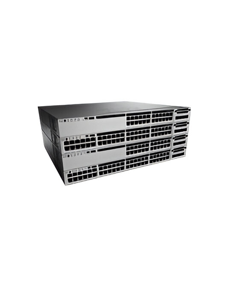 WS-C3850-48P-S-RF|Cisco Catalyst C3850 48 Ports 10/100/1000Base-T POE+ Managed 1U Rack-mountable Network Switch