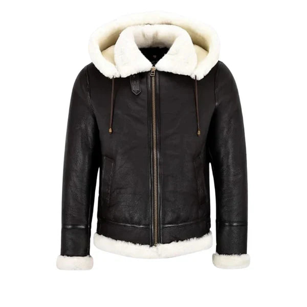 Watson B3 Brown Leather Bomber Jacket