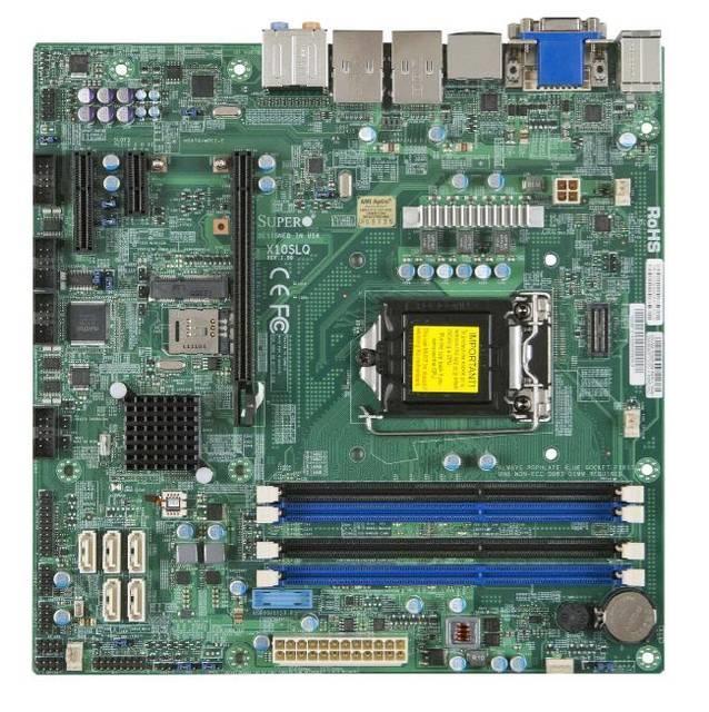 X10SLQ-B - SuperMicro LGA1150/ Intel Q87/ DDR3/ SATA3/USB3.0/ A/2GbE/ MicroATX Motherboard