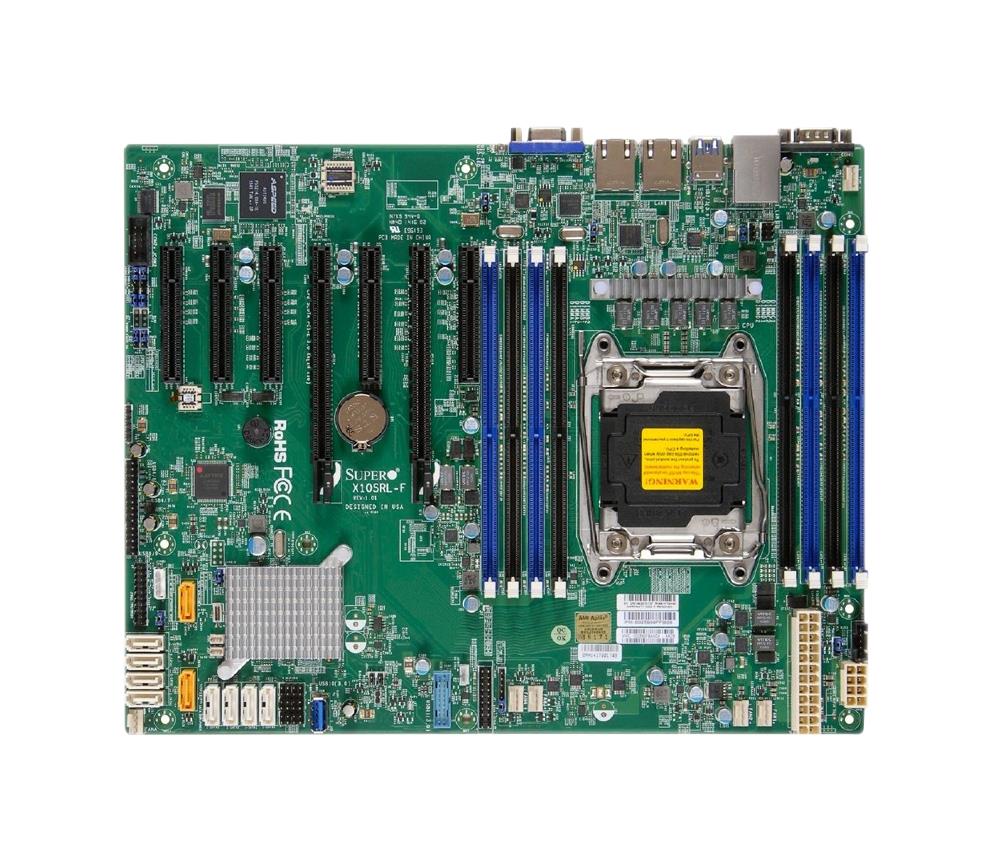 X10SRL-F - Supermicro Xeon E5-1600 v3/v4 / E5-2600 v3/v4 Single Socket LGA2011-3 DDR4 SATA PCI-Express Supported ATX Server Motherboard