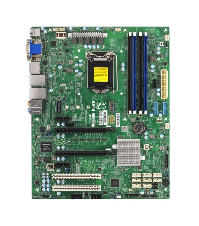 X11SAE-F-O - SuperMicro LGA1151/ Intel C236/ DDR4/ SATA3/USB3.1/ A/V/2GbE/ ATX Motherboard