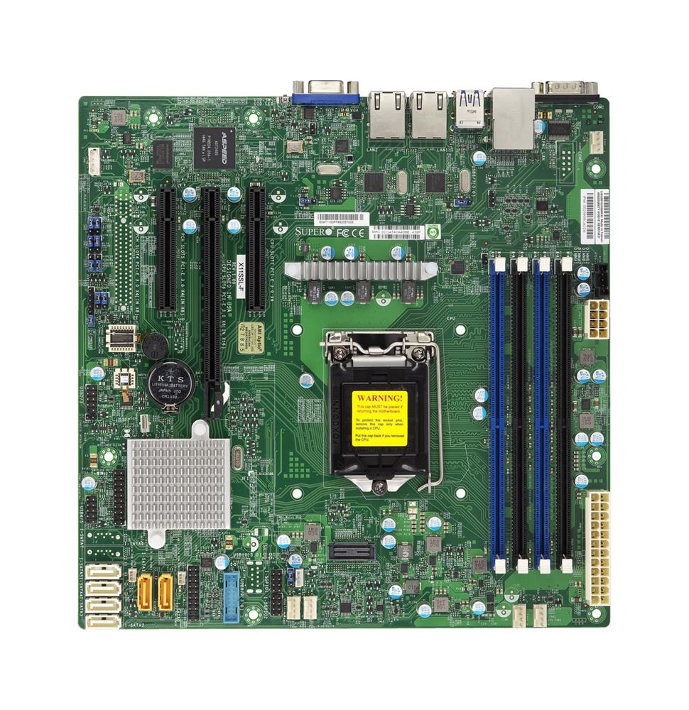 X11SSL-F-B - SuperMicro LGA1151/ Intel C232/ DDR4/ SATA3/USB3.0/ V/2GbE/ MicroATX Motherboard