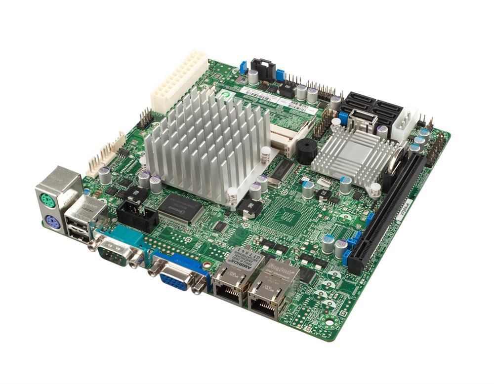 X7SPA-H-B - SuperMicro Atom Dual-Core D510/ Intel ICH9R/ RAID/ V/2GbE/ Proprietary Motherboard