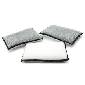 AUTOFIBER Scrub Ninja Interior Scrubbing Sponge 3-Pack