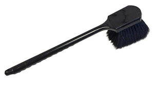 BRAUN AUTOMOTIVE Boar's Hair Wheel Brush 20" Handle