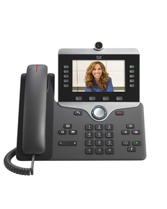 CP-8845-K9-RF| Cisco 8845 5-Lines Dual-Port Ethernet 5-inch VGA Color LCD Display Bluetooth 4.1 Video IP Phone