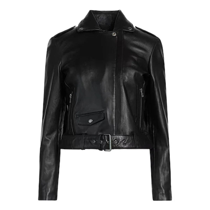Women's Muba Biker Leather jacket
