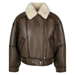 Luresta Winter Sheepskin Shearling Leather Jacket