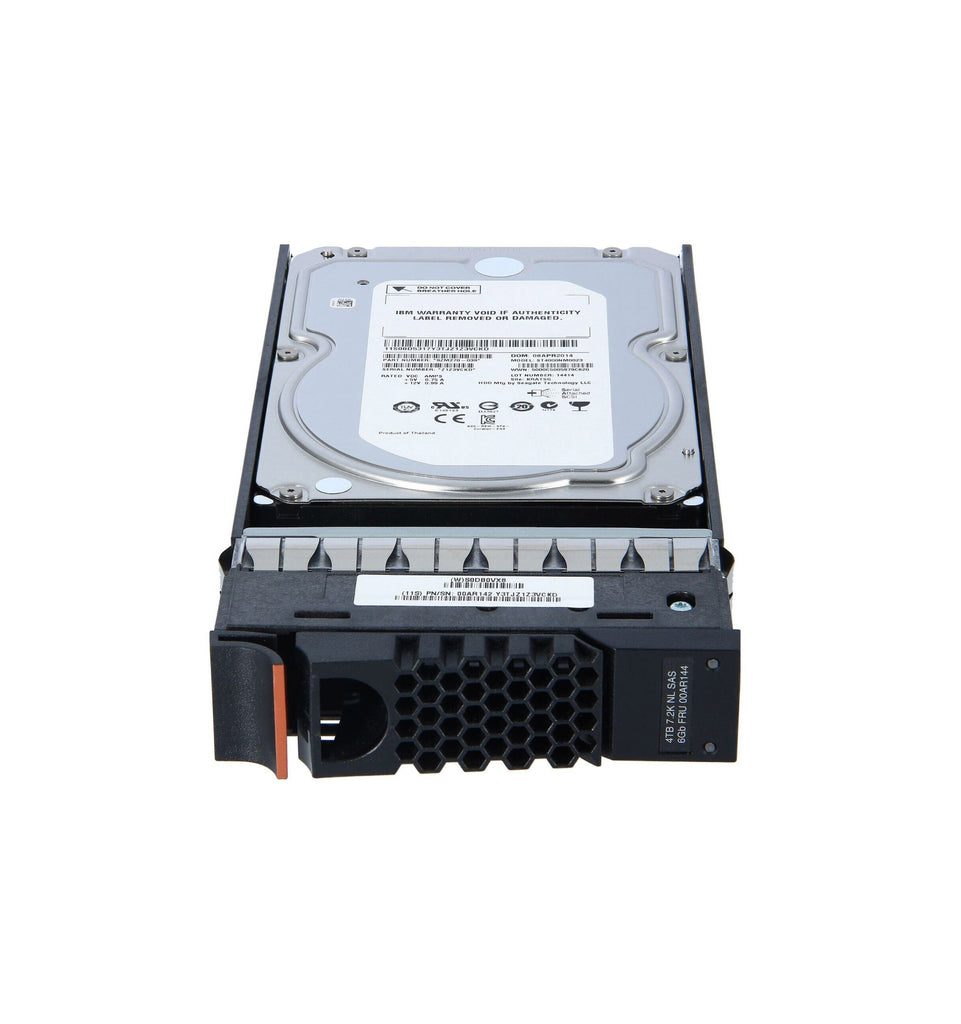 00AR142 - IBM 4TB SAS 6Gb/s Hot Swap Nearline 7200RPM 3.5-inch Internal Hard Drive with Tray for Storwize V7000