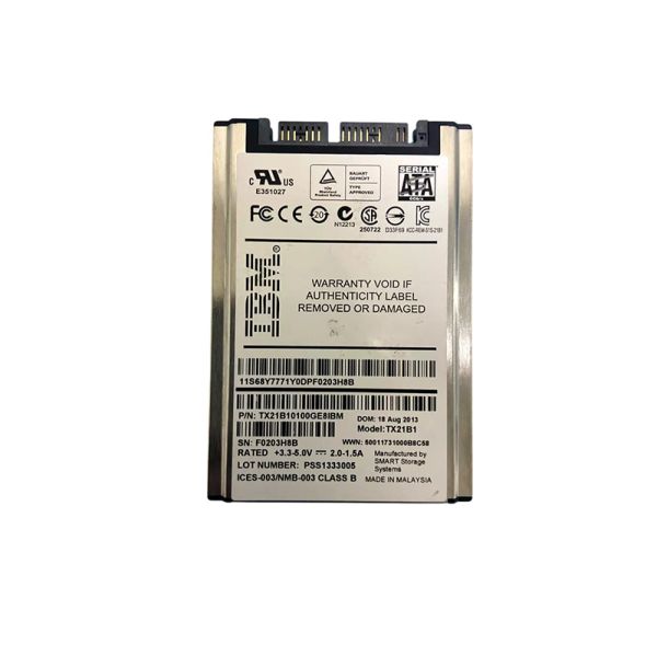 00W1124 - IBM 100GB SATA 6Gb/s 1.8-inch Solid State Drive (SSD)