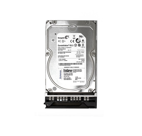 03T8333 - Lenovo 1TB 7200RPM SAS 6Gb/s 128MB Cache 3.5-inch Hard Drive for ThinkServer RD340