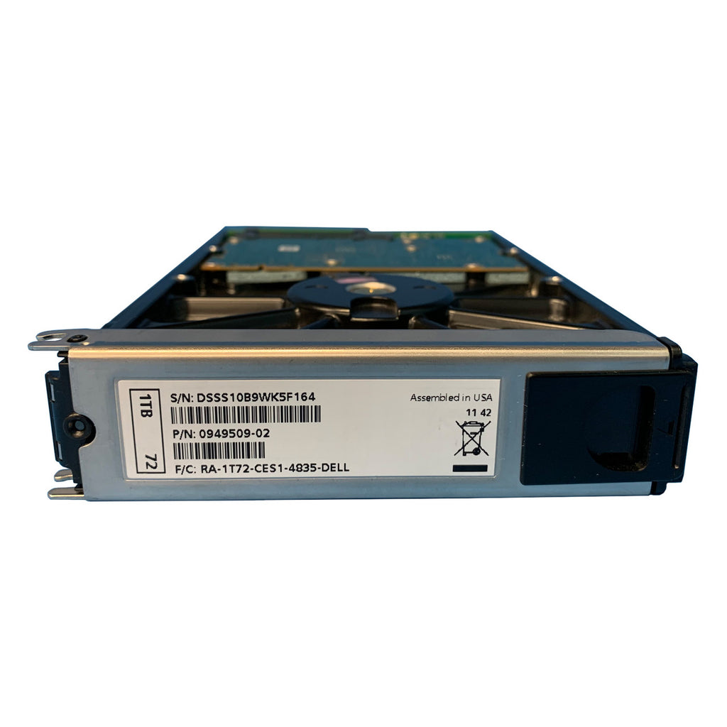 0949509-02 - Dell EqualLogic 1TB SATA 6Gb/s 7200RPM 3.5-inch Internal Hard Drive with Tray for PS6500