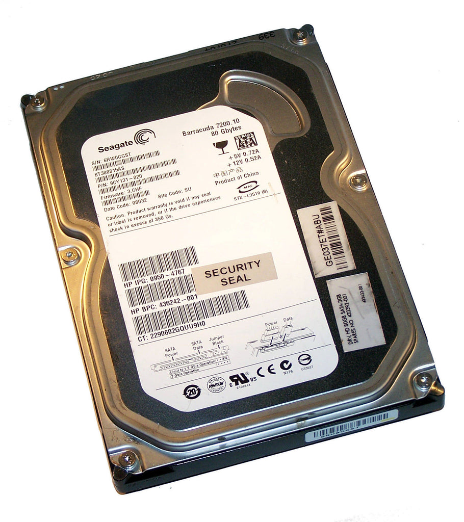 0950-4767 - HP 80GB 7200RPM SATA 3Gb/s 3.5-inch Hard Disk Drive