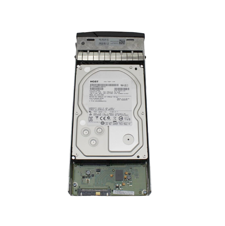 0973665-01 - EMC 2TB SATA 6Gb/s 7200RPM 3.5-inch Internal Hard Drive with Tray for DataDomain ES30