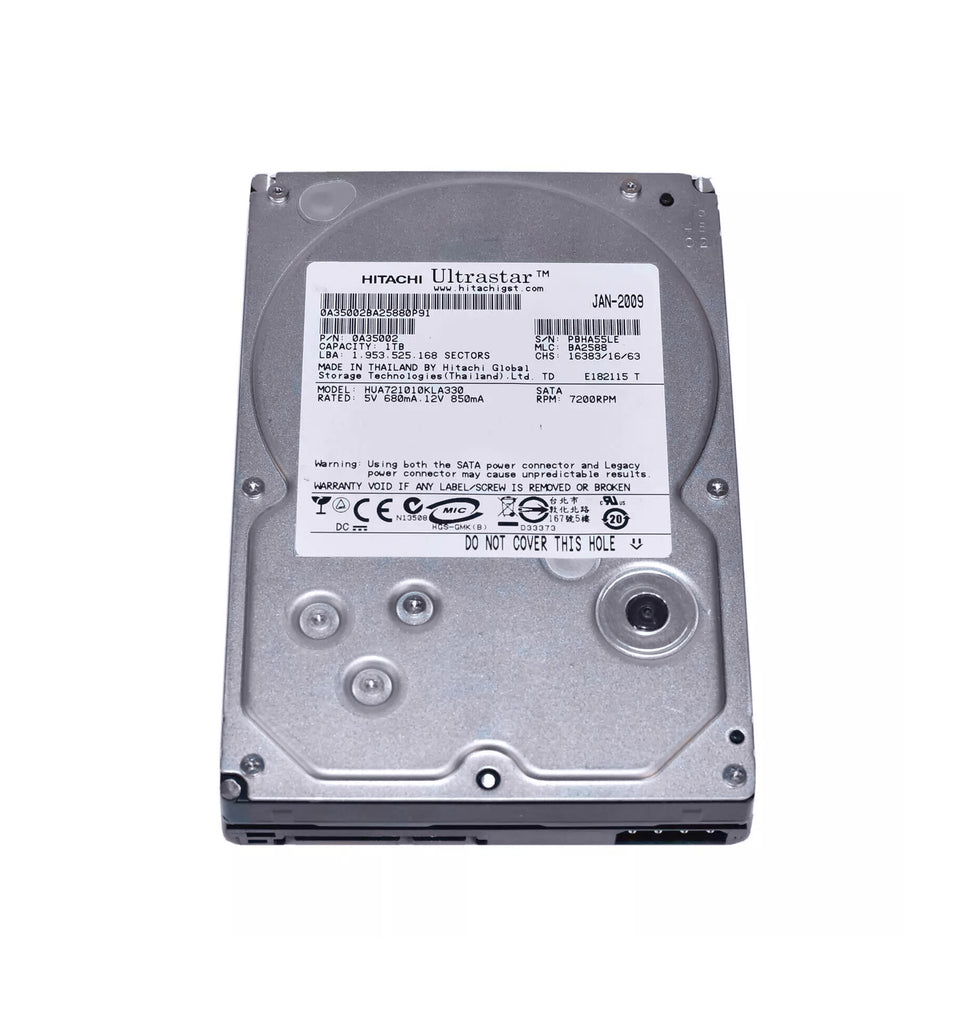 0A35002 - HGST Ultrastar A7K1000 1TB SATA 3Gb/s 7200RPM 32MB Cache 3.5-inch Internal Hard Drive