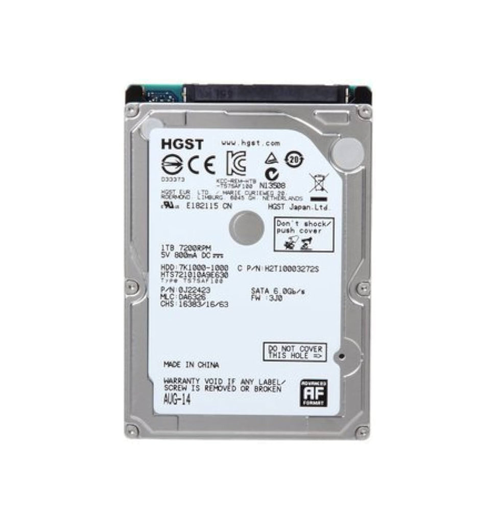 0J22423 - Hitachi Travelstar 7K1000 1TB SATA 6Gb/s 7200RPM 32MB Cache 2.5-inch Internal Hard Drive