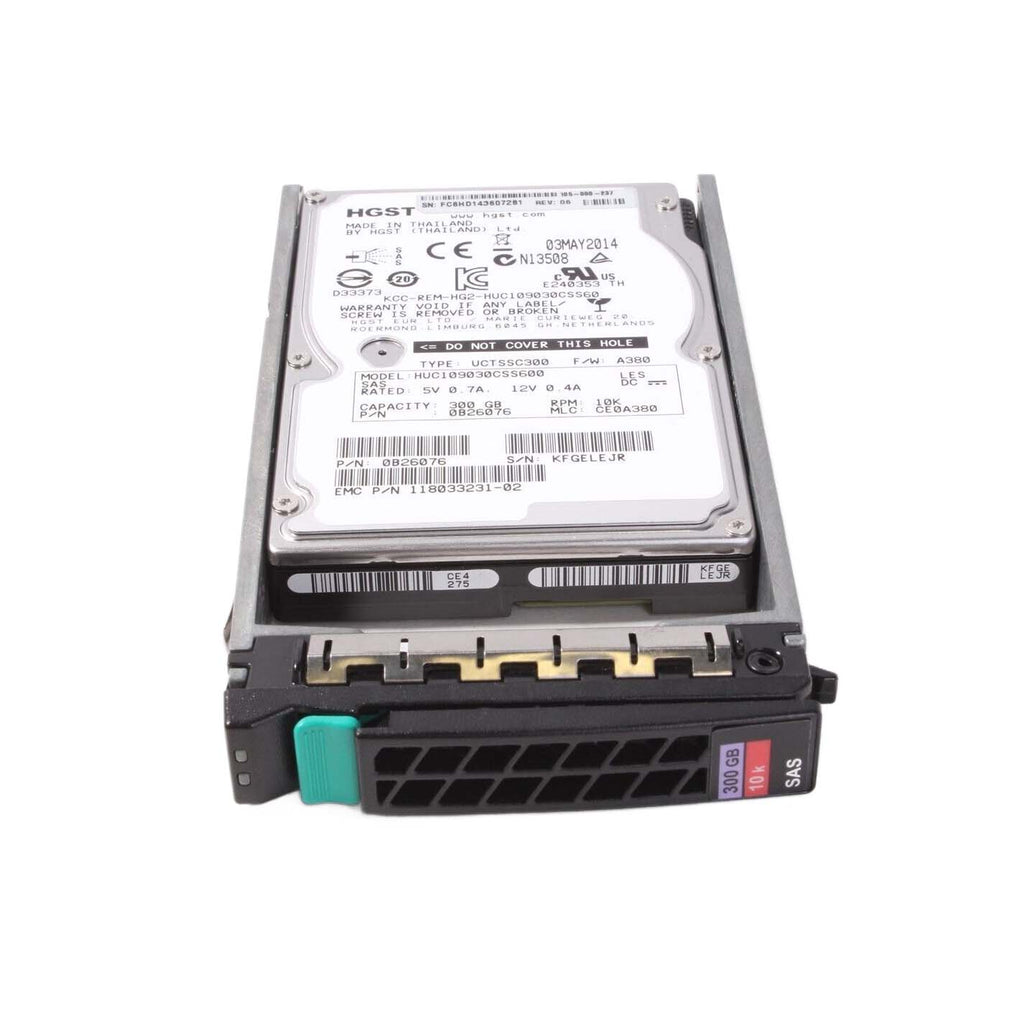 105-000-237 - EMC 300GB SAS 6Gb/s Hot Swap 10000RPM 2.5-inch Internal Hard Drive with Tray for Recoverpoint G5