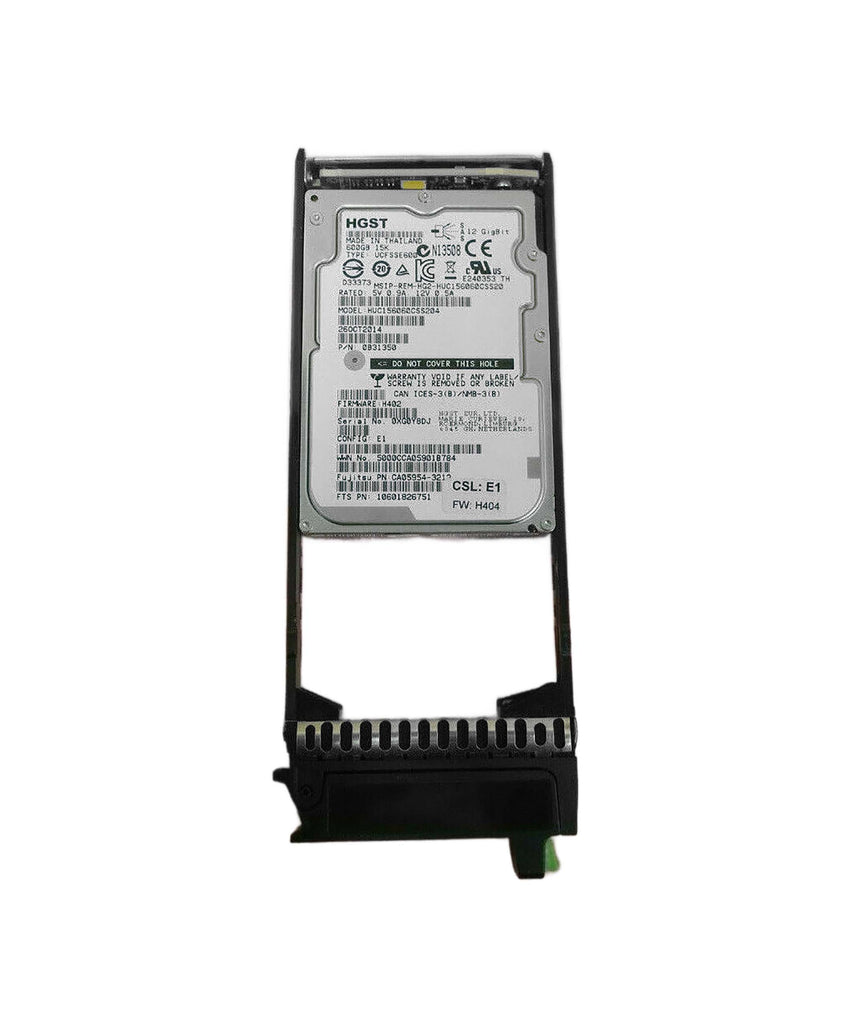 10601826751 - Fujitsu 600GB SAS 12Gb/s 15000RPM 2.5-inch Internal Hard Drive with Tray for ETERNUS DX S2