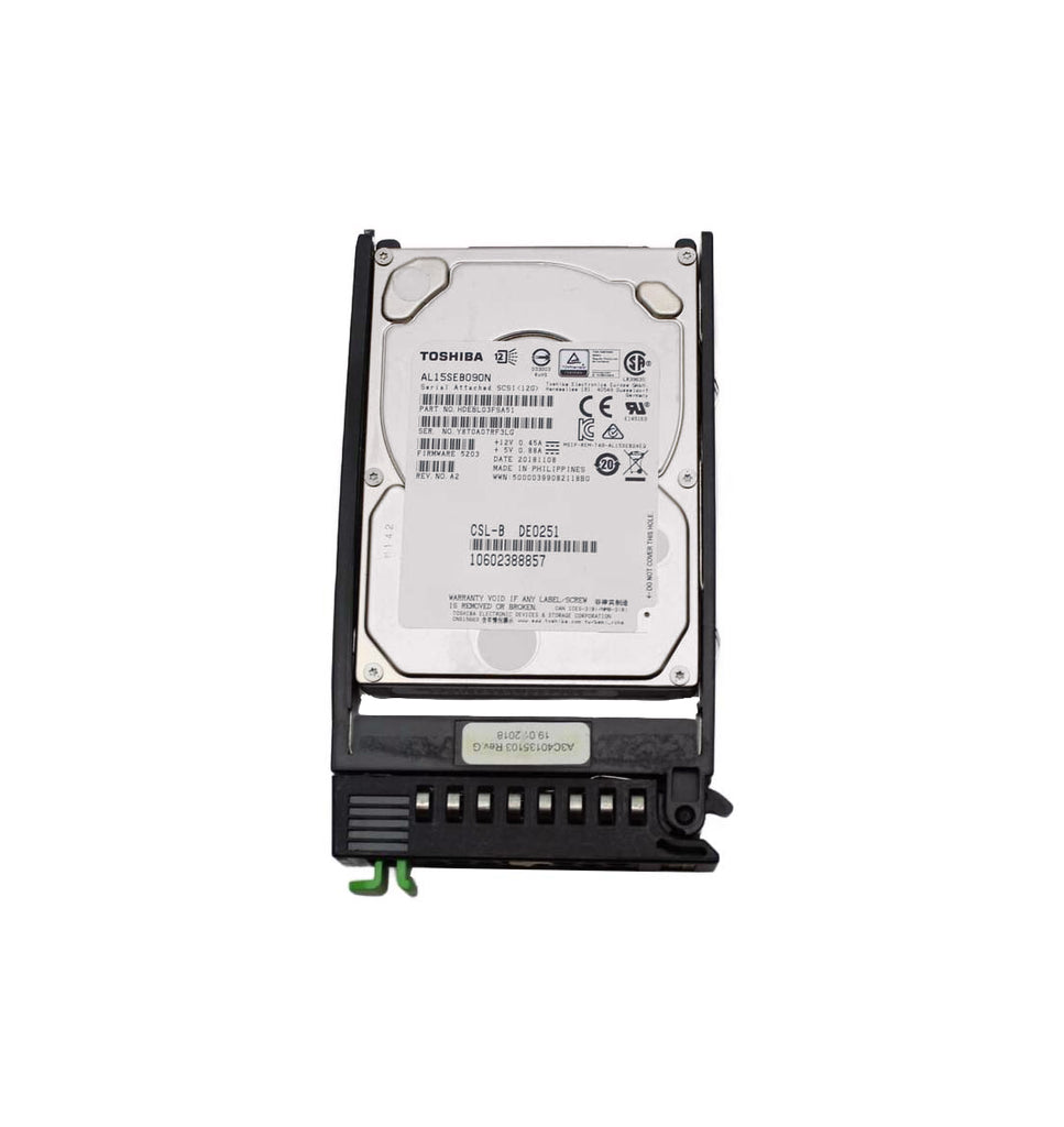 10602388857 - Fujitsu 900GB SAS 12Gb/s 10000RPM 2.5-inch Internal Hard Drive with Tray