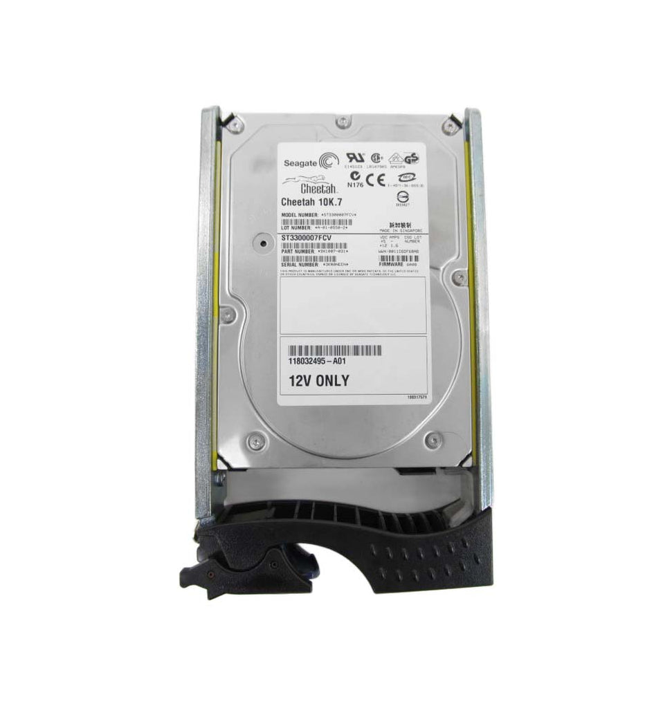 118032495-A01 - EMC 300GB Fibre Channel 2Gb/s 10000RPM 3.5-inch Internal Hard Drive with Tray for CX4 Series