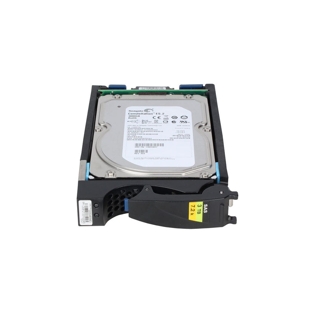 118033047 - EMC 3TB SAS 6Gb/s 7200RPM 3.5-inch Internal Hard Drive with Tray for VNX5100 and VNX5200
