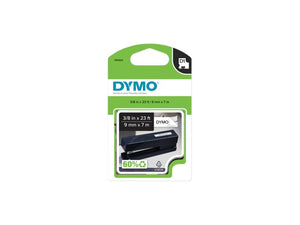 1761554 - Dymo D1 Poly 3/8 Blk/Wht Bl1