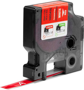 1805416 - Dymo Rhino 1/2In Red Vinyl-12Mm