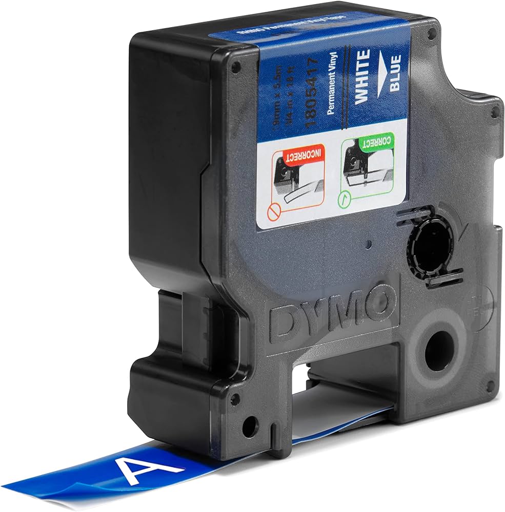 1805417 - Dymo Rhino 3/4In Blue Vinyl-19Mm