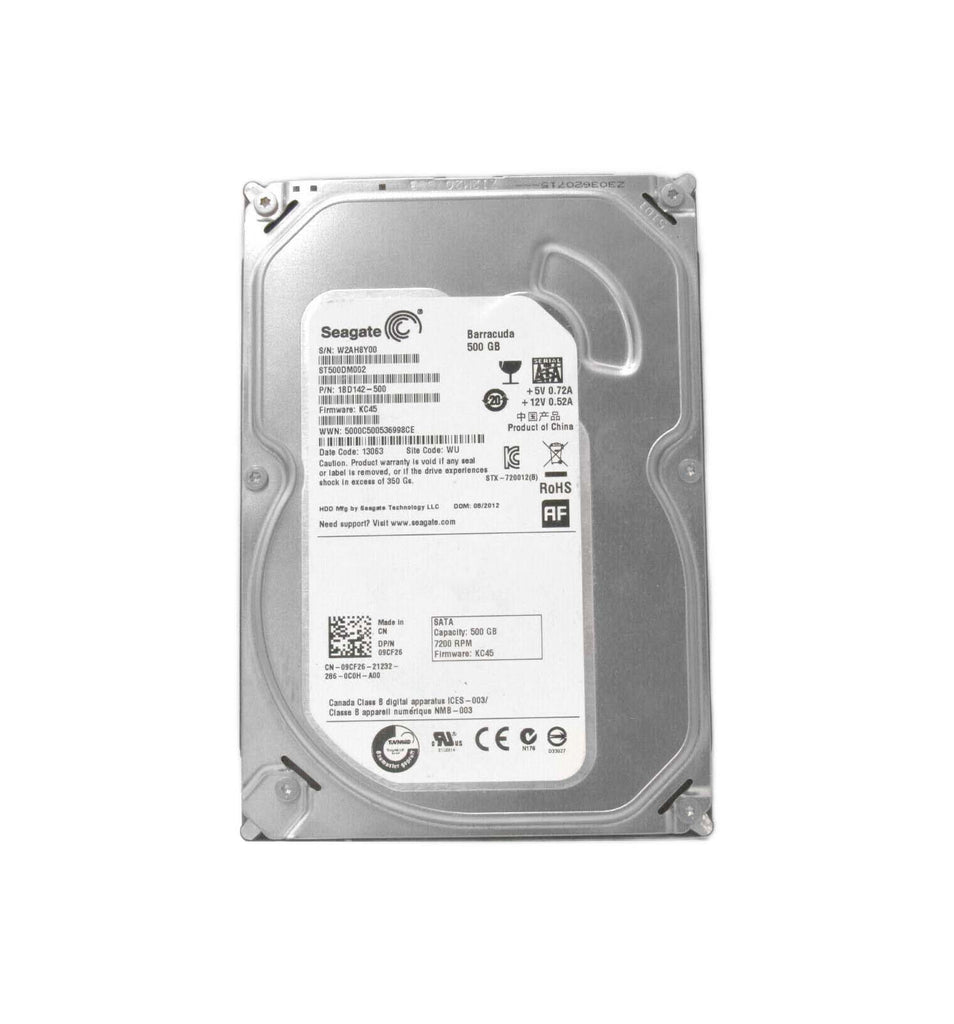 1BD142-500 - Seagate Desktop HDD 500GB SATA 6Gb/s 7200RPM 16MB Cache (512e) 3.5-inch Internal Hard Drive
