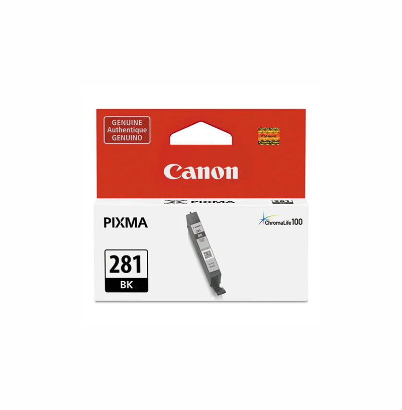 2091C001 - Canon CLI-281 5.6ml Black Ink Tank for PIXMA TR7520 and TR8520