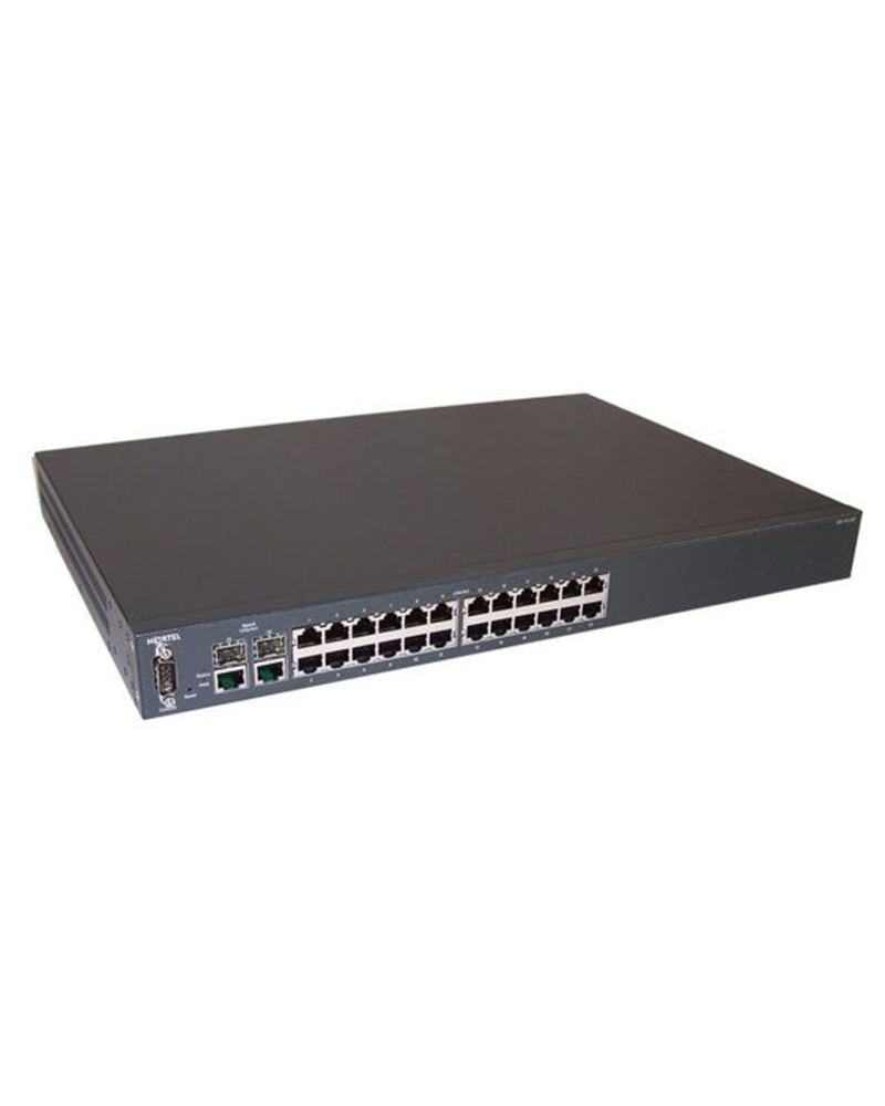 2526T-PWR - Avaya 24-Ports 10/100/1000BASE-T Ethernet Layer 3 Rack-mountable Managed Network Switch with 2-Ports SFP