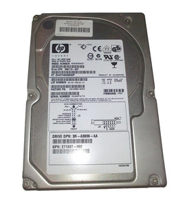 286712-007 - HP 36.4GB 10000RPM Ultra320 SCSI 3.5-inch Hard Drive (Clean pulls)