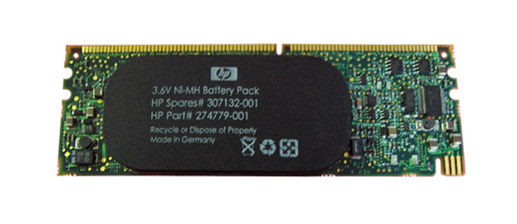 309522-001 - HP 256MB 72-Bit DDR Battery Backed Write Cache (BBWC) Memory Board with Battery for HP Smart Array P600