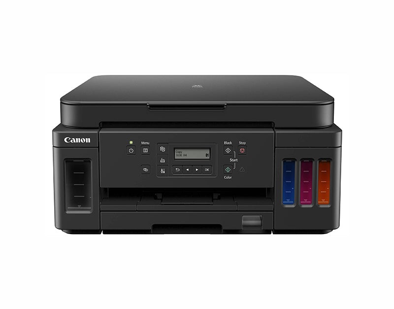 3113C002 - Canon PIXMA G6020 4800 x 1200 dpi 6.8 ppm USB, Ethernet, Wi-Fi Automatic Duplex Printing LCD Display Desktop MegaTank Color InkJet All-in-One Printer