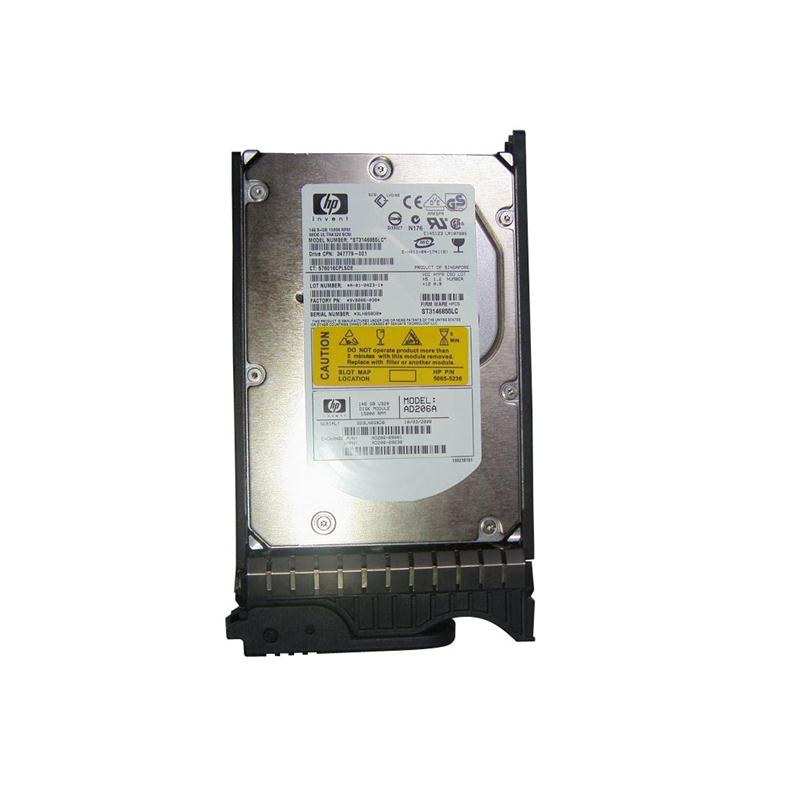 347779-001 - HP 146GB 15000RPM Ultra-320 SCSI 80-Pin LVD Hot-Swap 3.5-inch Hard Disk Drive
