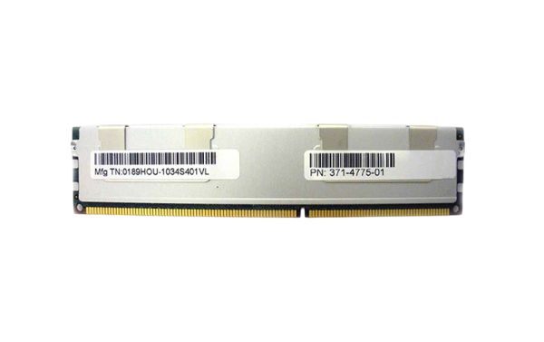 371-4775 - Sun 4GB 1333MHz DDR3 PC3-10600 ECC Registered CL9 240-Pin DIMM 1.5V Dual Rank x4 Memory Module