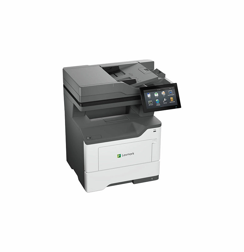 38S0900 - Lexmark MX632adwe 1200 x 1200 dpi 50 ppm USB, Ethernet, Wi-Fi Automatic Duplex Printing 2.8-inch Touch Screen LCD Display Monochrome Laser Multifunction Printer