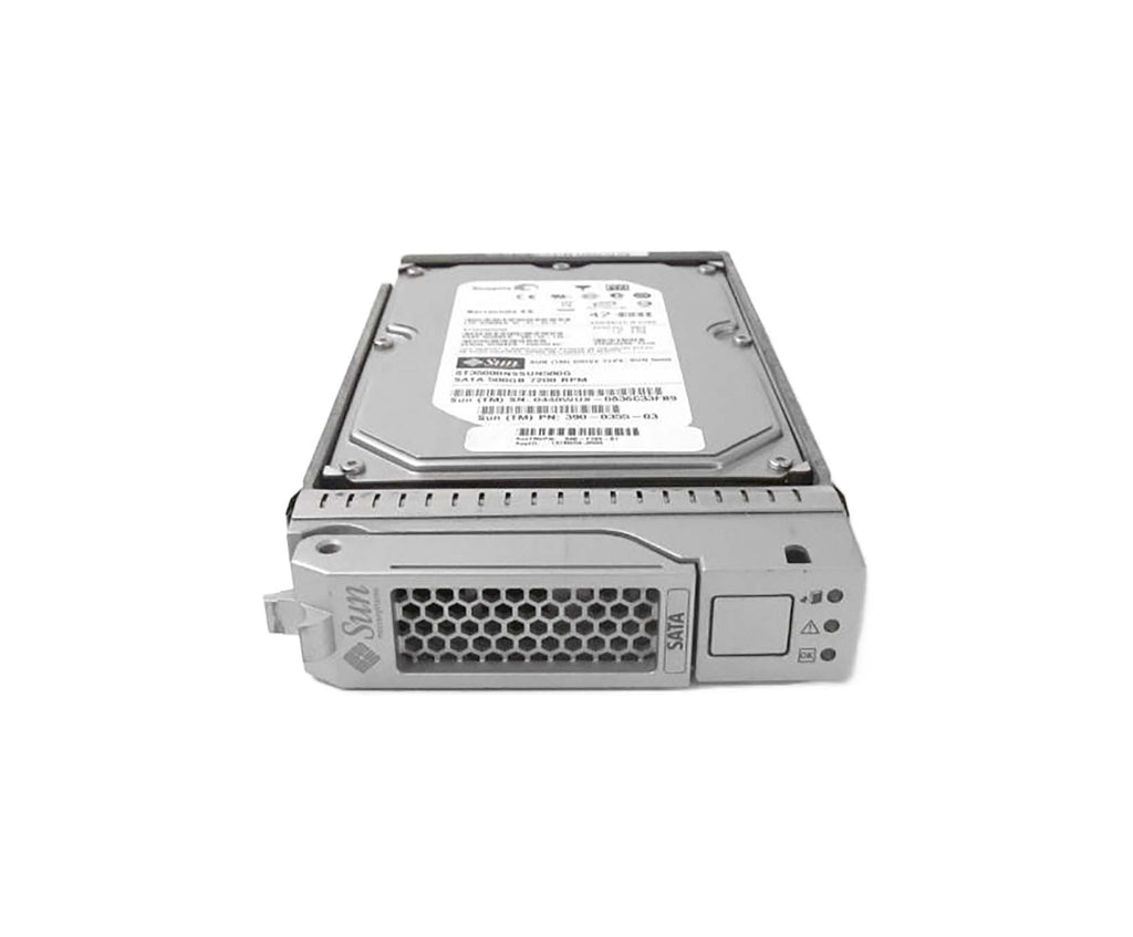 390-0355 - Sun 500GB SATA 3Gb/s 7200RPM 3.5-inch Internal Hard Drive with Tray