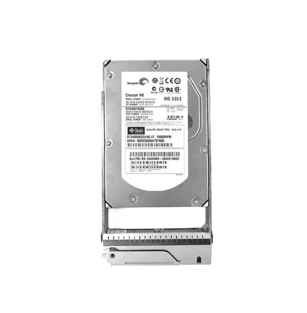 390-0397-02 - Sun 400GB SAS 3Gb/s 10000RPM 3.5-inch Internal Hard Drive with Tray
