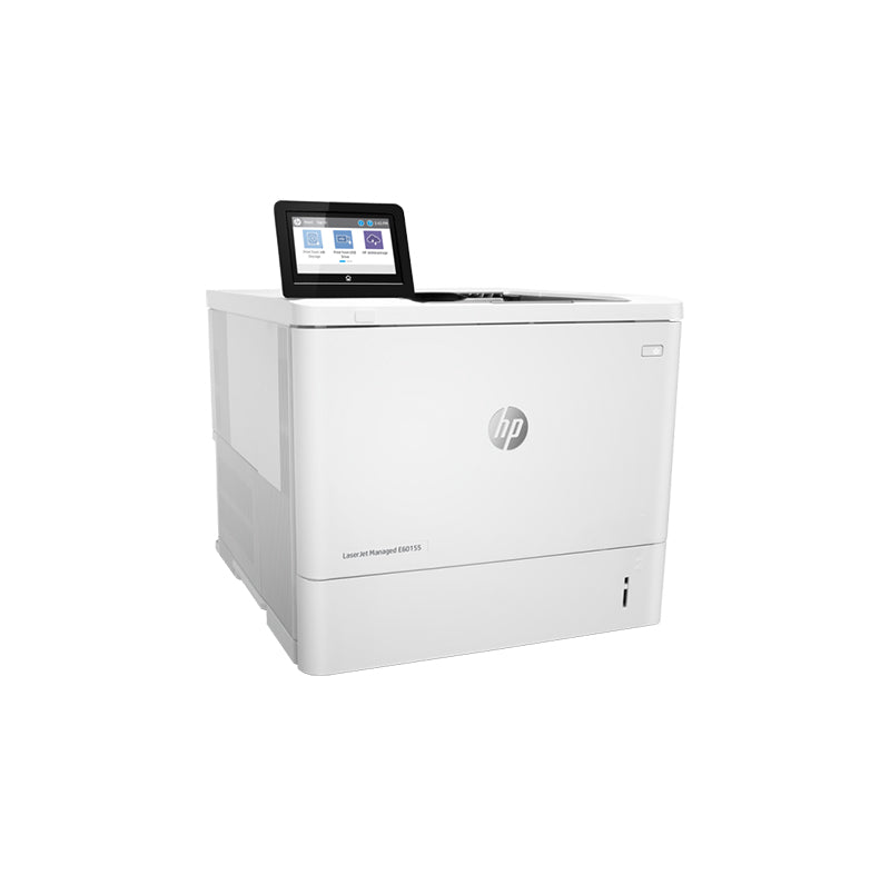3GY09A - HP LaserJet Managed E60155dn 1200 x 1200 dpi 55 ppm USB, Ethernet Automatic Duplex Printing 4.3-inch Touch Screen LCD Display Desktop Monochrome Laser Printer