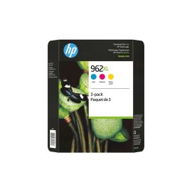 3JB36BN - HP 962XL High-Yield 1600 Pages Cyan Magenta Yellow Ink Cartridge (Pack of 3) for OfficeJet Pro 9025 and 9010e