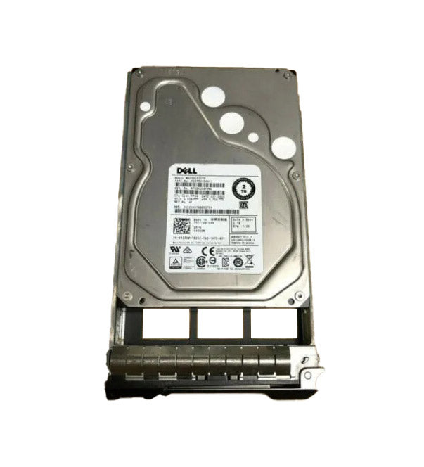 4256W - Dell 2TB SATA 6Gb/s 7200RPM 3.5-inch Internal Hard Drive with Tray for PowerEdge G13