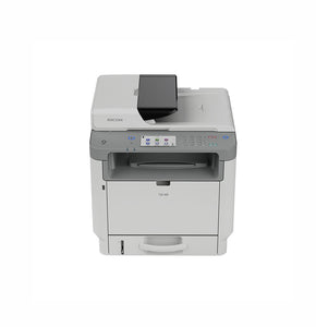 434056 - Ricoh 132 MF 2400 x 600 dpi 26 ppm USB, Ethernet, Wi-Fi Automatic Duplex Printing LCD Display Monochrome Laser Multifunction Printer