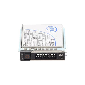 4KCVT - Dell 30.72TB PCI-Express 4.0 x4 NVMe Read Intensive 3D NAND QLC U.2 2.5-inch Solid State Drive (SSD) with Tray for PowerEdge G14