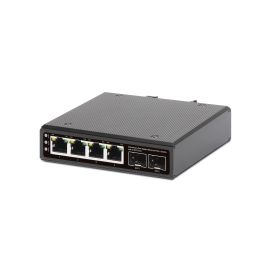 508995 - Intellinet Industrial 4-Port Gigabit Ethernet Poe++ Switch With 2 Sfp Ports