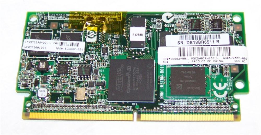 570502-002 - HPE 512MB Flash Backed Write Cache Module for Smart Array P410i