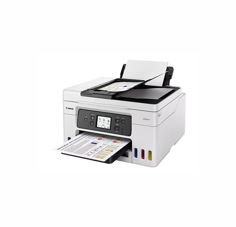 5779C002 - Canon MAXIFY GX4020 600 x 1200 dpi 13 ipm USB, Ethernet, Wi-Fi Automatic Duplex Printing 2.7-inch Touch Screen LCD Display Desktop MegaTank Color InkJet All-in-One Printer